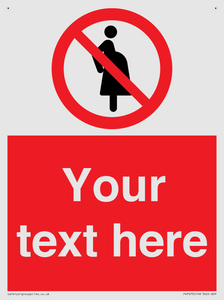 Custom prohibition not for pregnant women